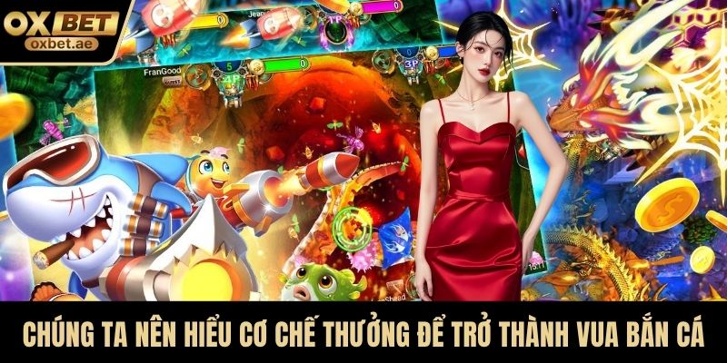 Chúng ta nên hiểu cơ chế thưởng để trở thành vua bắn cá
